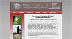 Desktop Screenshot of margaretnicholson.com